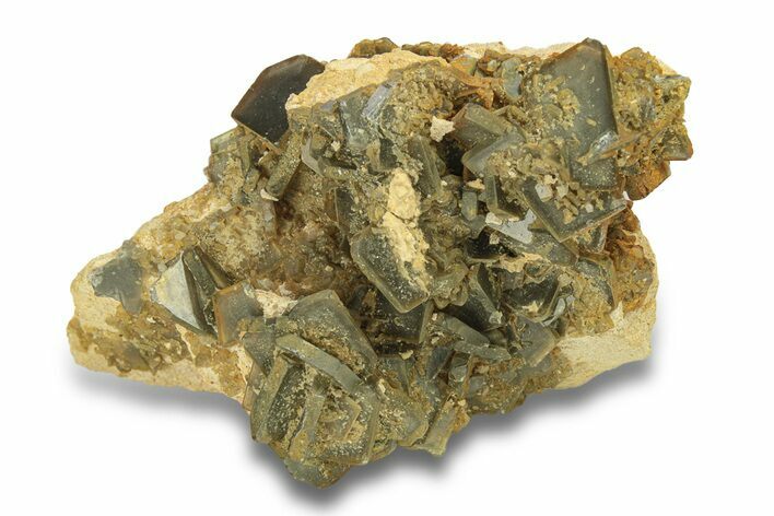 Gray-Green Tabular Barite With Phantoms - Peru #277239